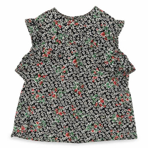 Zara Women’s Multicoloured Floral Sleeveless Tunic Blouse Size S
