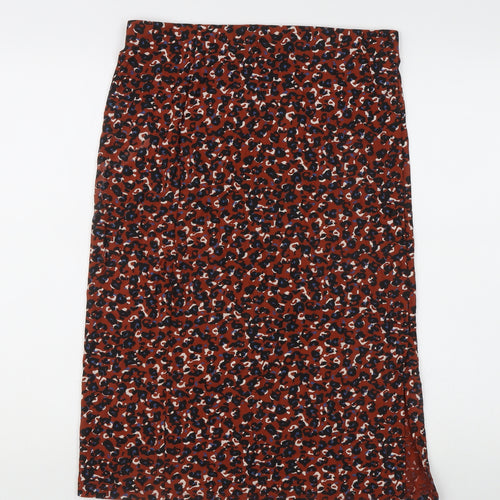 Women’s Multicoloured Animal Print Midi Pencil Skirt - Excellent