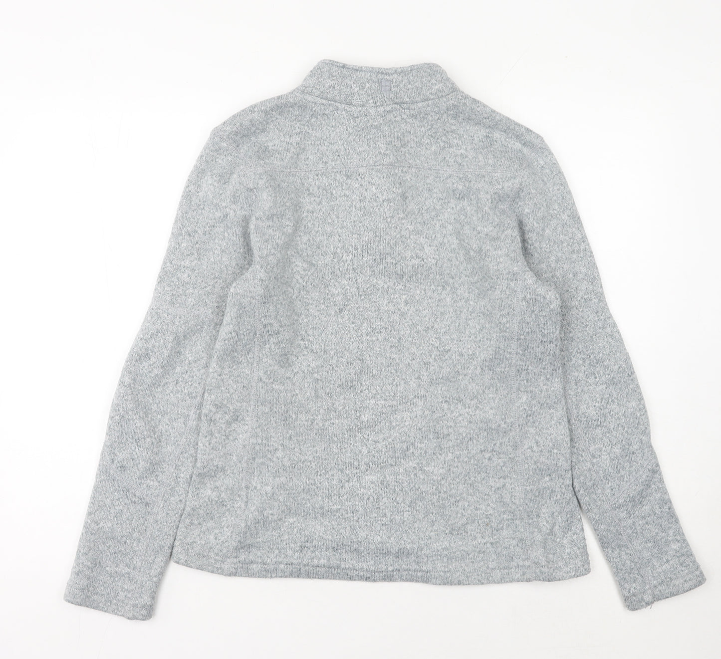 Mountain Warehouse Women’s Grey Henley Sweatshirt Size 12 Polyester