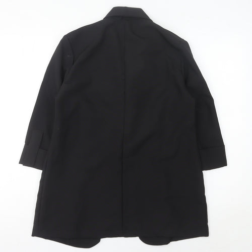 PrettyLittleThing Women's Black Shawl Collar Blazer UK 6 S
