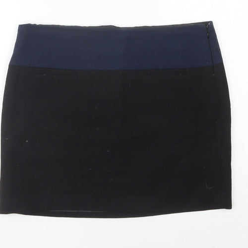 Gap Women’s Black Wool Blend High Rise Pencil Skirt UK 12