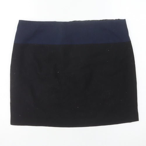 Gap Women’s Black Wool Blend High Rise Pencil Skirt UK 12