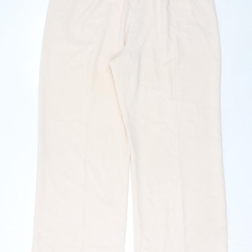 Principles Women’s Beige Size 16 Straight Leg Trousers Regular Fit