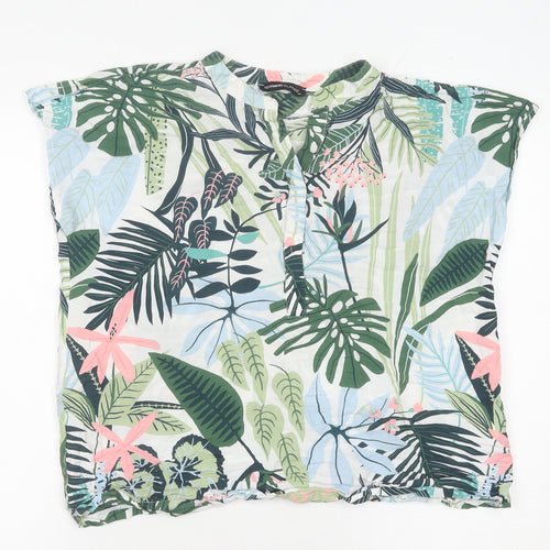 LC Waikiki Women’s Multicoloured Floral Tunic Blouse Size 12