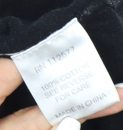 Jet Lag Original Men's Grey Geometric Cotton L Pullover Jumper