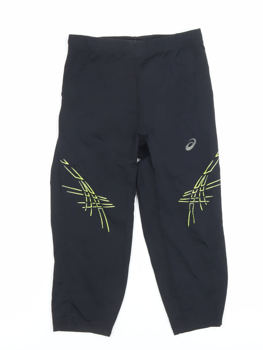 Asics Women’s Black S Compression Shorts Gym Running Quick Dry