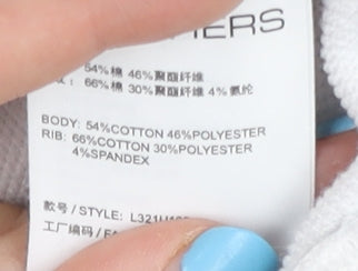 Skechers Men’s White L Pullover Sweatshirt Graphic Logo Jersey