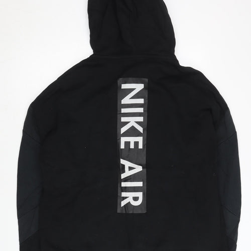 Nike Air Men's Black XL Full Zip Hoodie Sweatshirt Fleece Sports