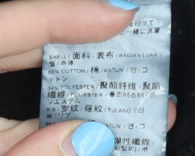 Puma Men’s Black Gold Logo Pullover Sweatshirt Size S Jersey Crew Neck