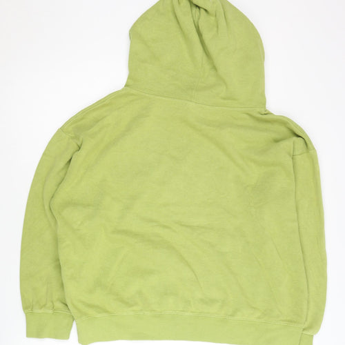 Champion Women’s Green Pullover Hoodie Large Logo Sportswear