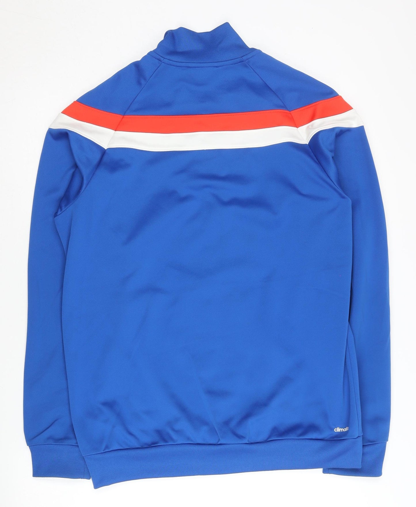 Adidas Men's Blue Track Jacket M Full Zip Sports Activewear