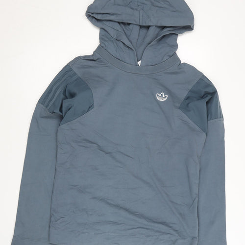 Adidas Women’s Blue XS Pullover Hoodie Long Sleeve Sports Activewear