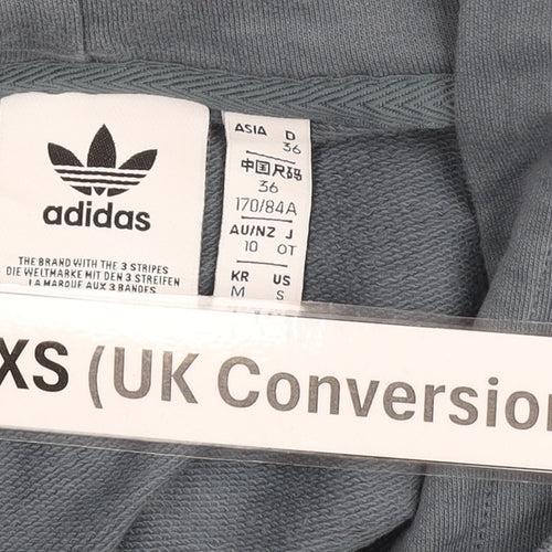 Adidas Women’s Blue XS Pullover Hoodie Long Sleeve Sports Activewear