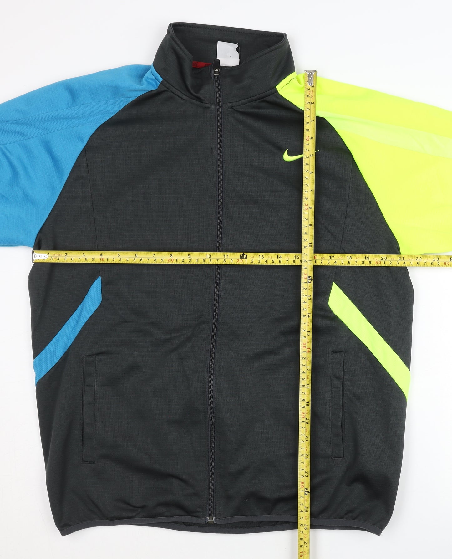 Nike Men's Multicoloured XL Track Jacket Colourblock Full Zip