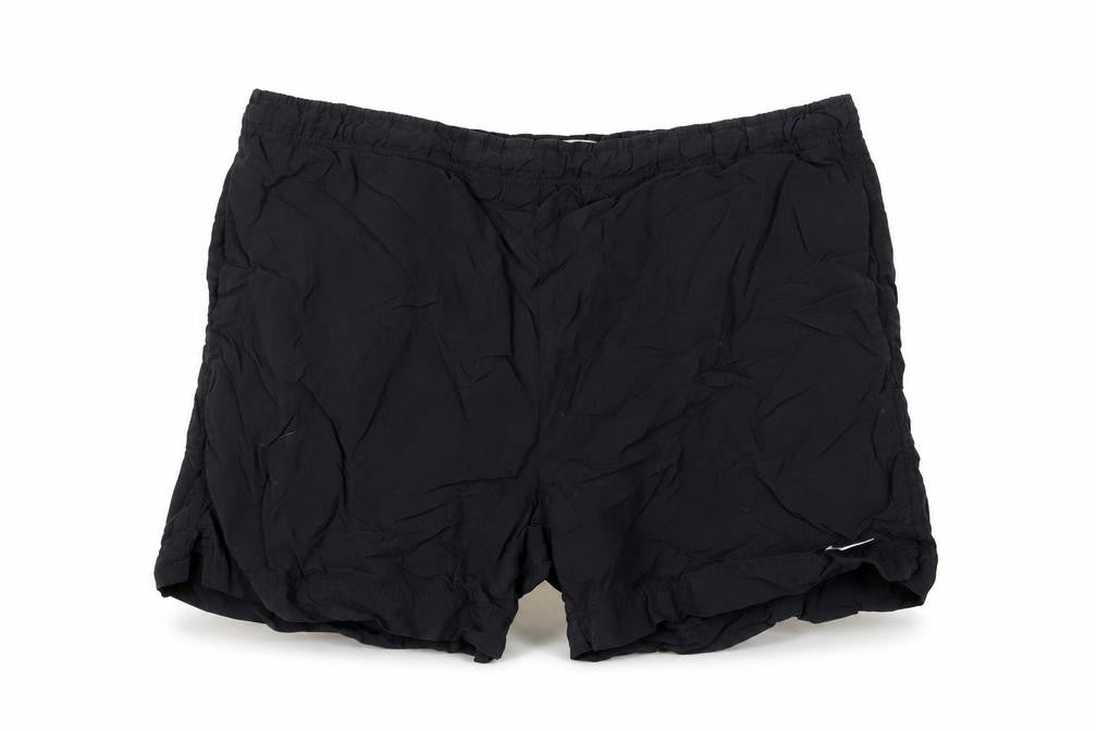 Nike Men's Black Small Swim Shorts Elastic Waist Quick Dry Mesh Lining