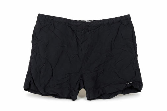 Front view of Nike Men's Black Small Swim Shorts Elastic Waist Quick Dry Mesh Lining