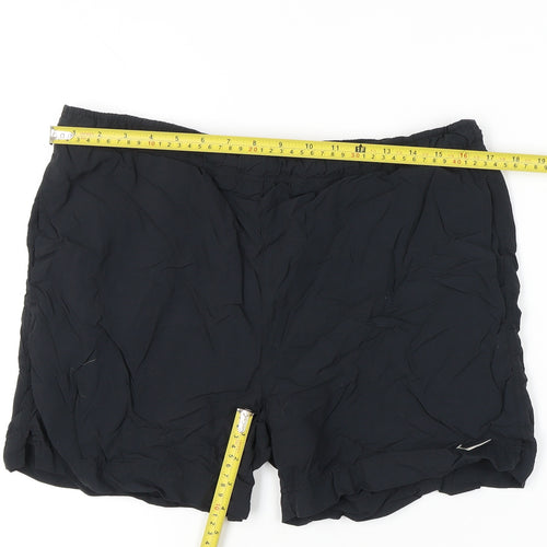Nike Men's Black Small Swim Shorts Elastic Waist Quick Dry Mesh Lining
