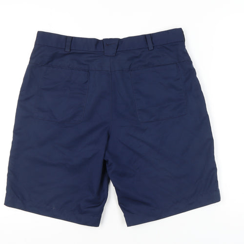 Nike Golf Men’s Blue 34 Chino Shorts Dri-FIT Polyester Regular Fit