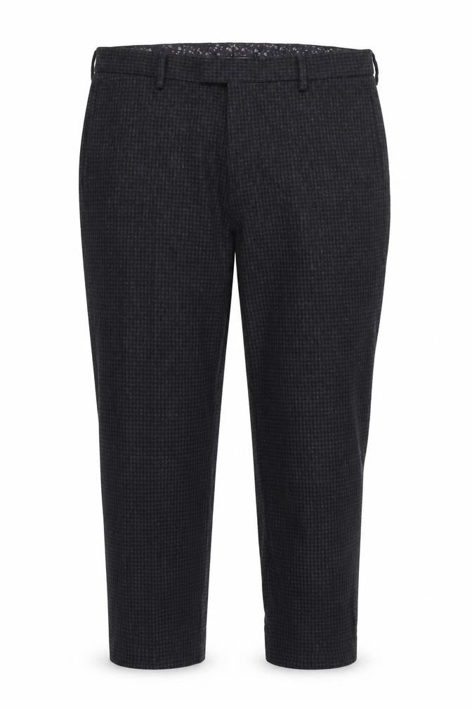 Marks and Spencer Women’s Grey Check Wool Blend Dress Pants 34W 33L
