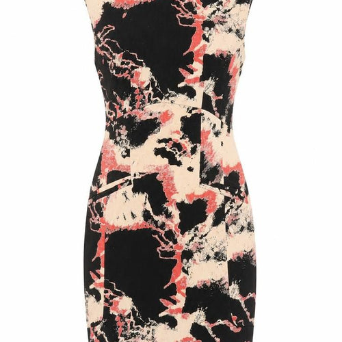 French Connection Women’s Multicoloured Sheath Dress Size 6 Sleeveless