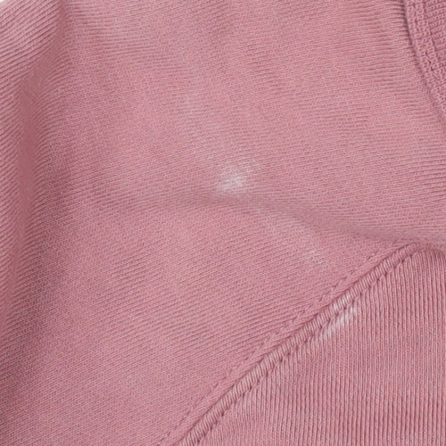 Marks and Spencer Men's Pink M Pullover Sweatshirt Cotton Elastane