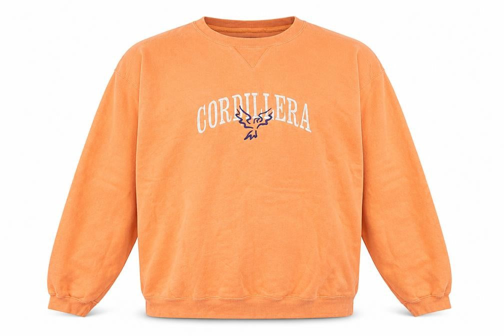 Front view of Gear for Sports Men's Orange M Pullover Sweatshirt Embroidered Logo