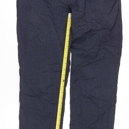 Charles Tyrwhitt Men's Blue Wool Slim Fit Dress Pants 32U Formal