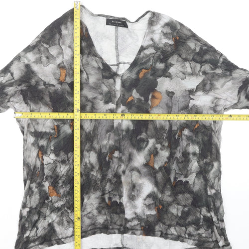 Religion Womens Multicoloured Abstract Tunic Blouse Size 10 Viscose