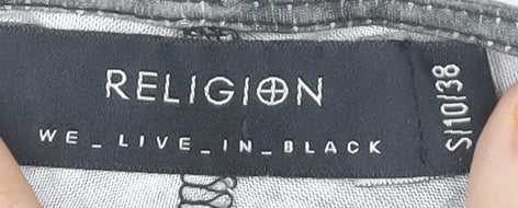 Religion Womens Multicoloured Abstract Tunic Blouse Size 10 Viscose