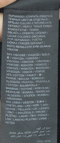 Julipa Women's Blue Midi A-Line Skirt UK 22 Button Front Plus Size