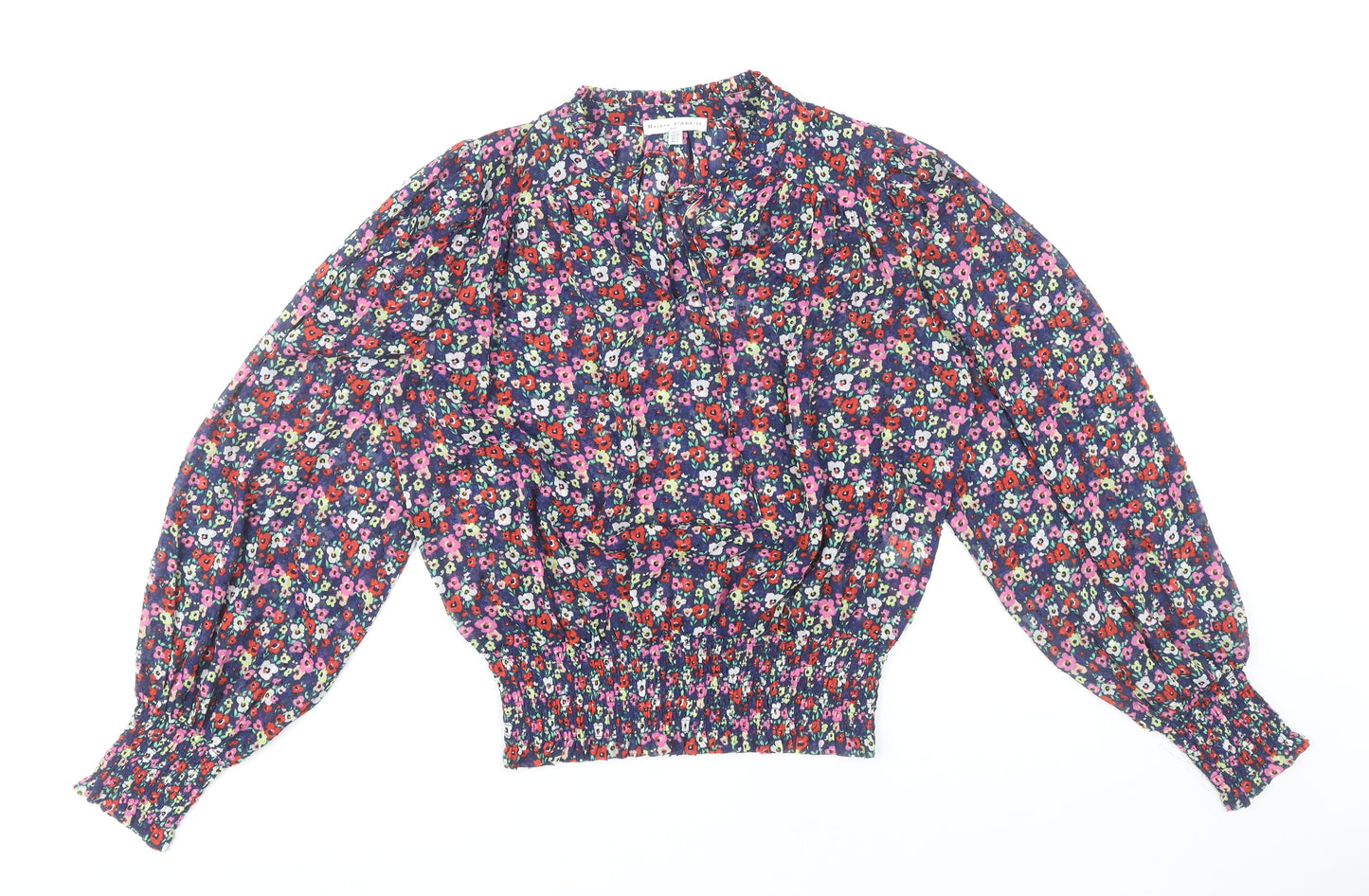 Maison d'Amélie Women’s Multicoloured Floral Tunic Blouse S