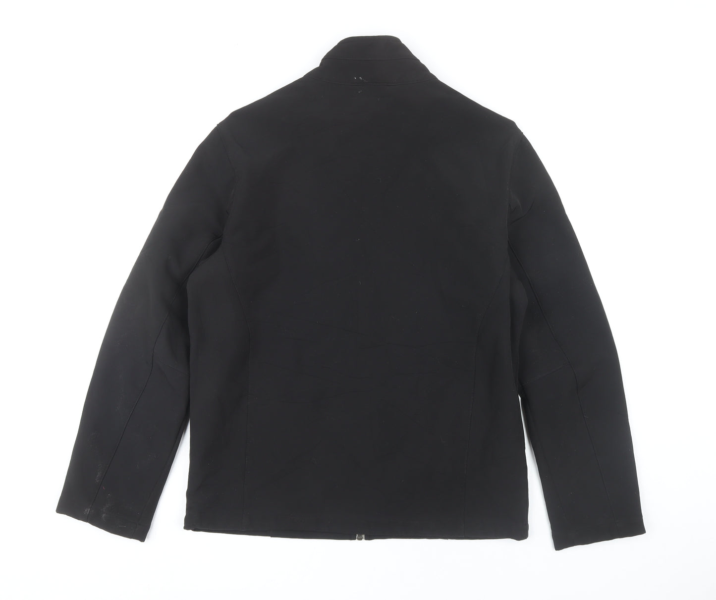 Kirkland Signature Men's Black Softshell Jacket S 38in Water Resistant