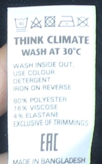 Marks and Spencer Women’s Black Size 14 Crew Neck Pullover Jumper