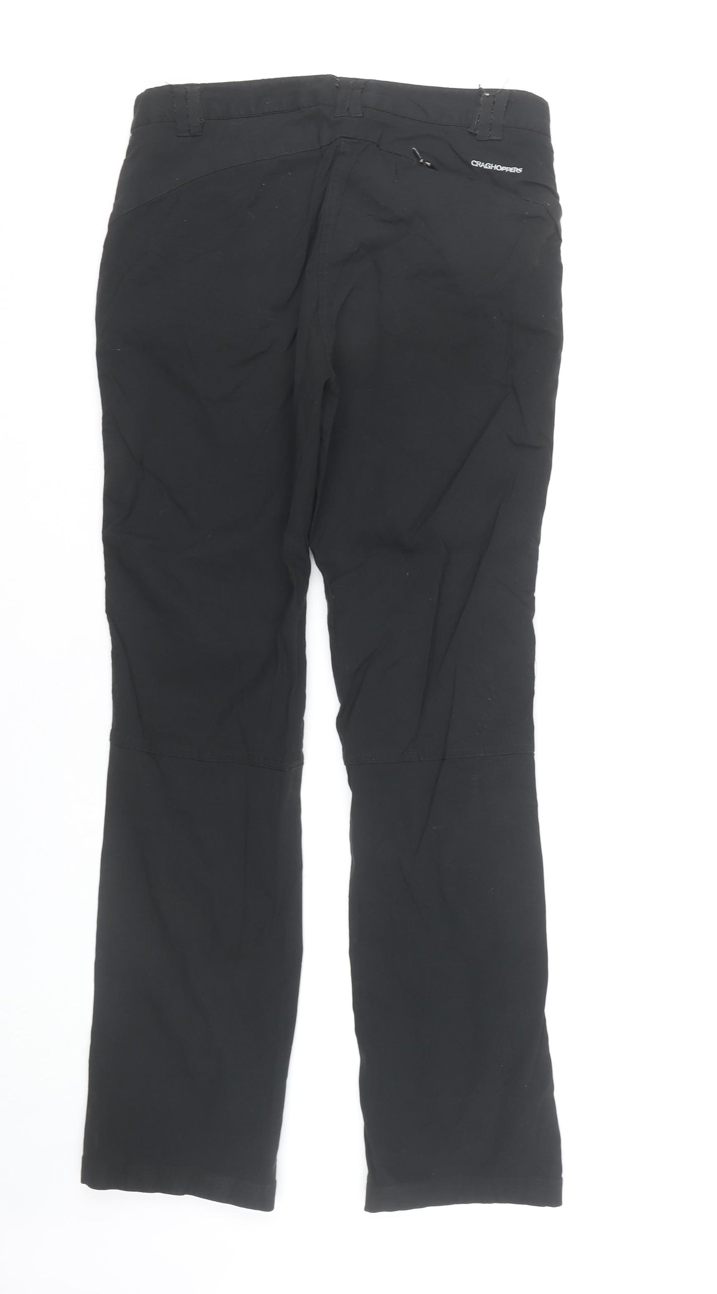 Craghoppers Women's Black Size 14 Cargo Trousers Quick Dry Stretch