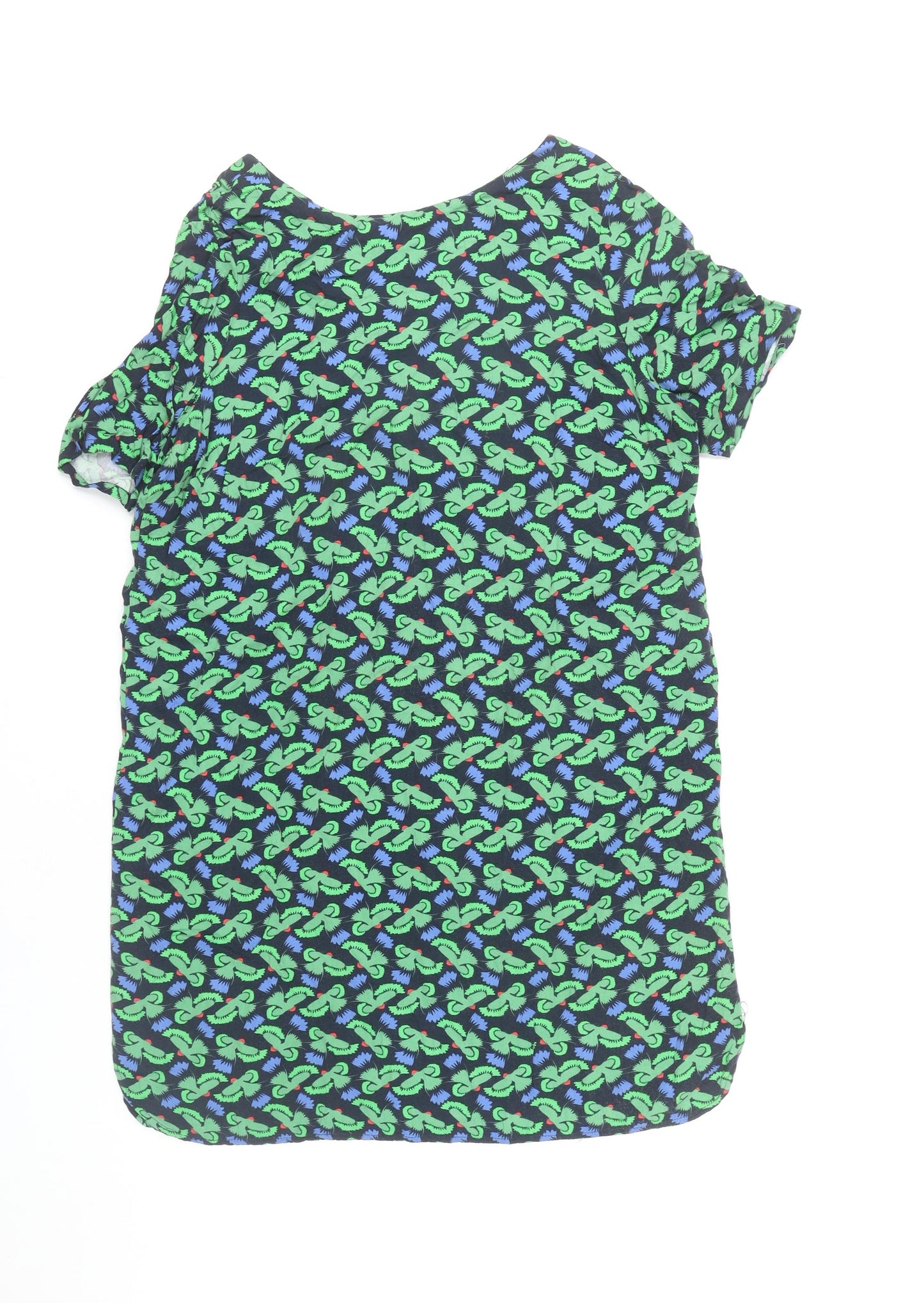La Redoute Women’s Multicoloured Floral Shift Dress Size 8 Viscose