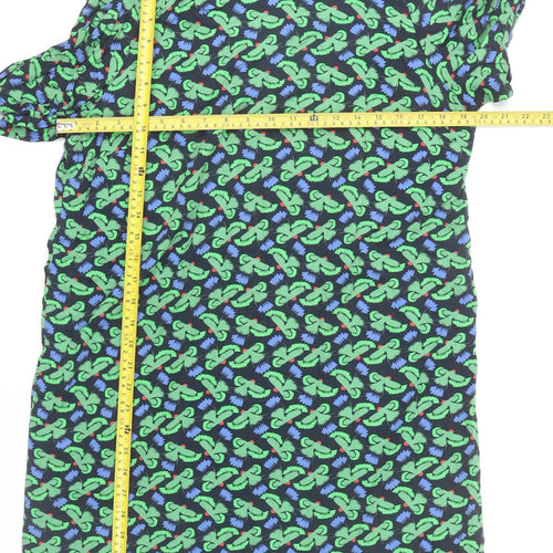 La Redoute Women’s Multicoloured Floral Shift Dress Size 8 Viscose
