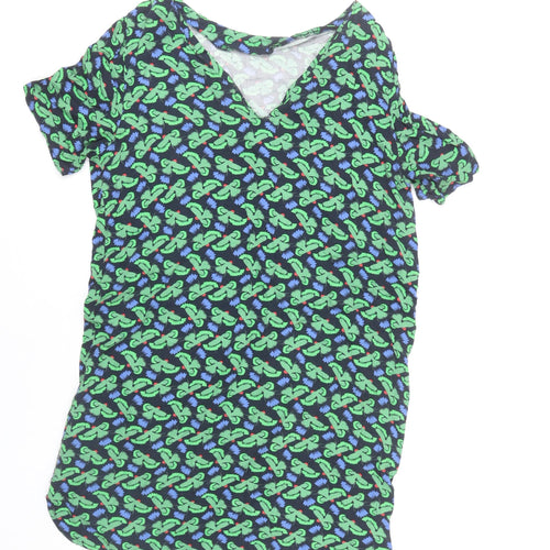 La Redoute Women’s Multicoloured Floral Shift Dress Size 8 Viscose