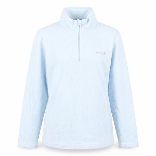 Regatta Women’s Blue Size 12 1/4 Zip Fleece Sweatshirt Outdoor Hiking