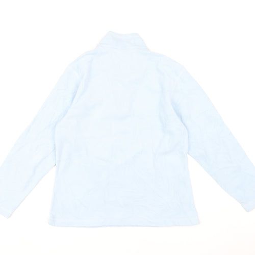 Regatta Women’s Blue Size 12 1/4 Zip Fleece Sweatshirt Outdoor Hiking