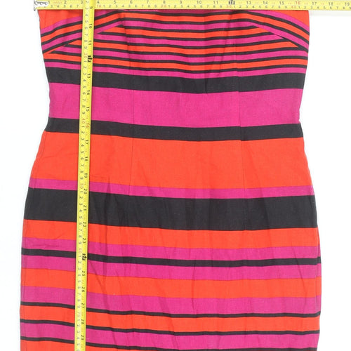 Marks and Spencer Women's Multicoloured Size 10 Sheath Dress