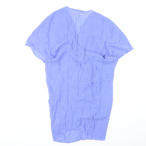Marks and Spencer Women's Blue Kaftan Knee Length Dress M
