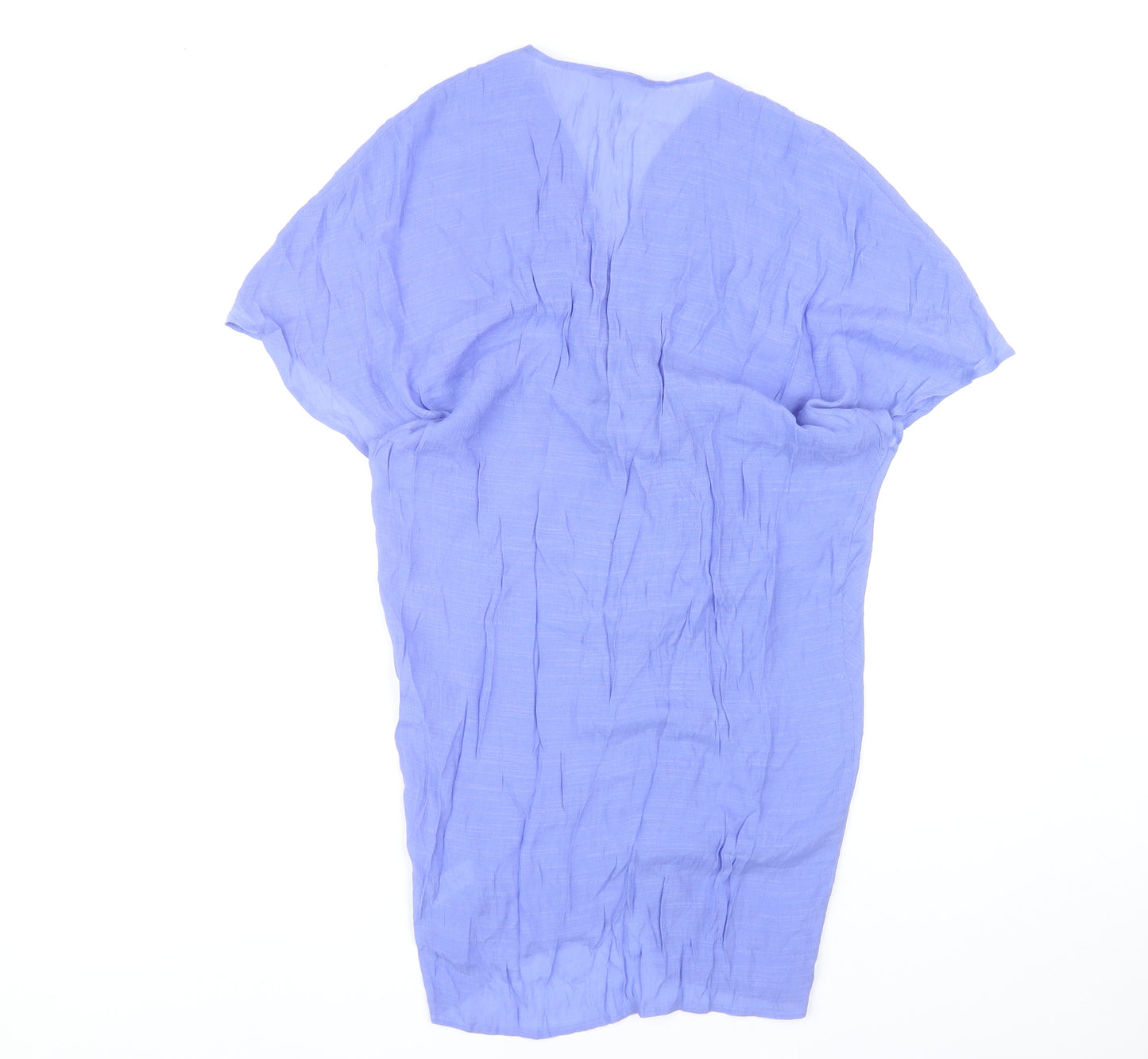 Marks and Spencer Women's Blue Kaftan Knee Length Dress M