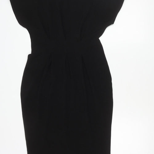 ASOS Women's Black Size 10 Sheath Knee Length Dress