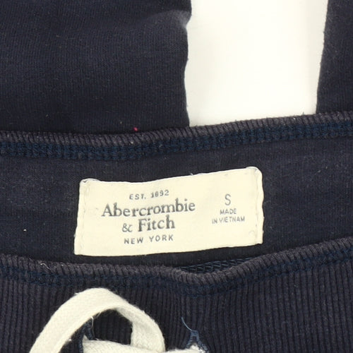 Abercrombie & Fitch Women’s Blue S Sweatpants Drawstring Straight Leg