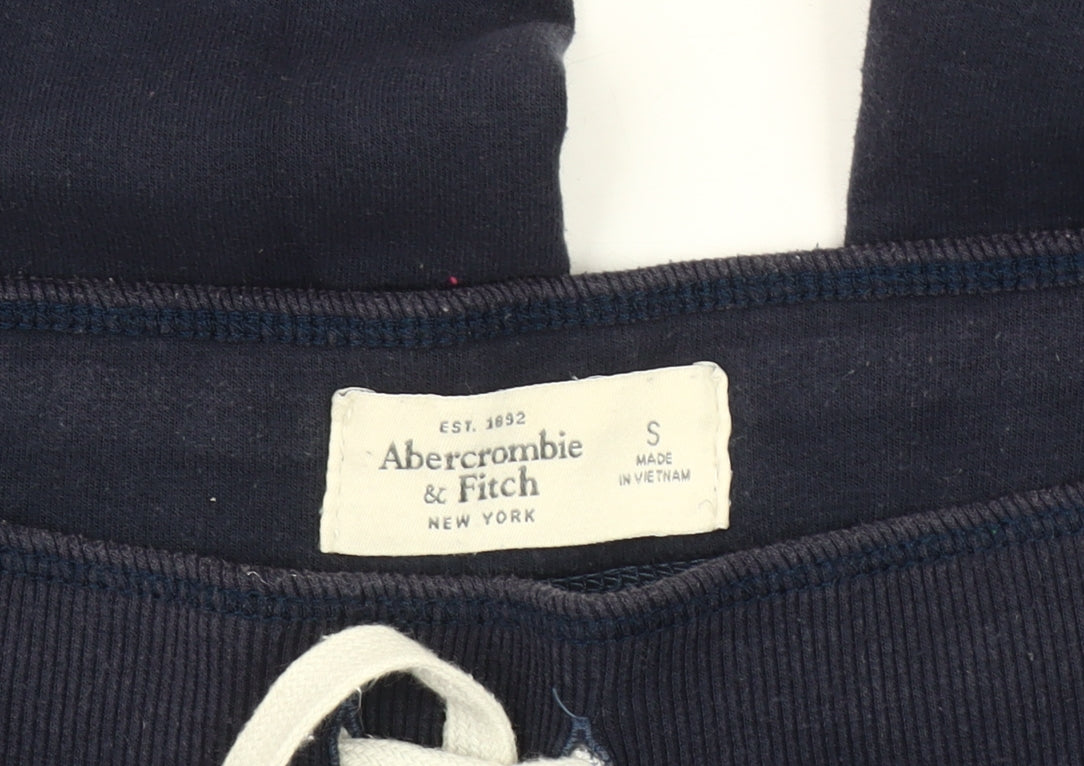 Abercrombie & Fitch Women’s Blue S Sweatpants Drawstring Straight Leg