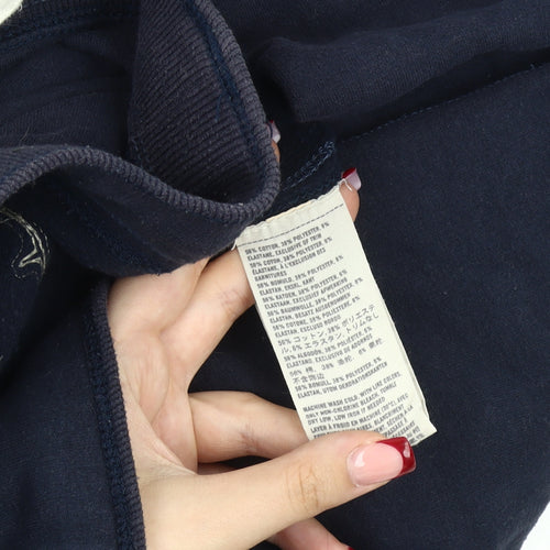 Abercrombie & Fitch Women’s Blue S Sweatpants Drawstring Straight Leg