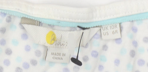 Boden Women’s Multicoloured Polka Dot Knee Length Sheath Dress Size 10