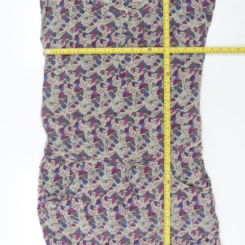 Marks and Spencer Women’s Multicoloured Floral Shift Dress Size 12