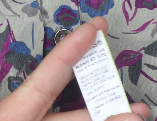 Marks and Spencer Women’s Multicoloured Floral Shift Dress Size 12