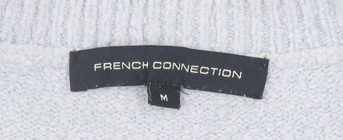 French Connection Women's Purple Wool Blend Pullover Jumper M